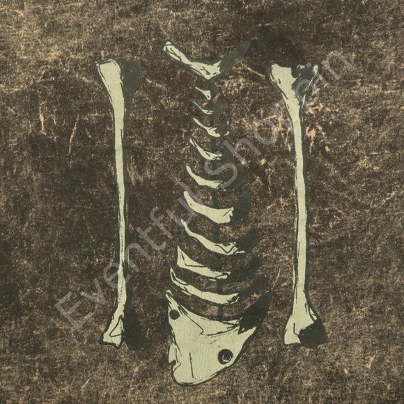 Vintage Phish Shirt Mens M Brown Acid Wash Phish Guts Single Stitch 90s Tee T - Picture 5 of 7